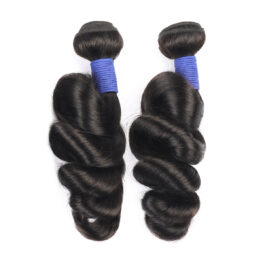 Loose wave virgin human hair bundles – 3 pcs hair weaves