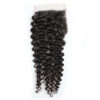 Curly remy human hair 4x4 lace closure