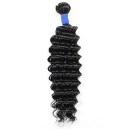 Deep wave virgin remy human hair bundles – 3 pcs hair weaves