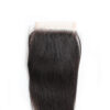 Straight remy human hair 4x4 lace closure