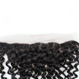 Deep wave frontal – virgin remy human hair