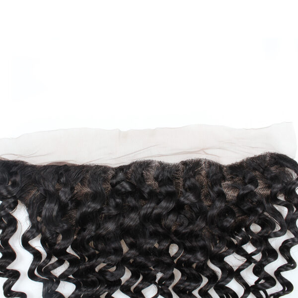 Deep wave human hair 13x4 lace frontal