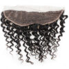 Deep wave human hair 13x4 lace frontal