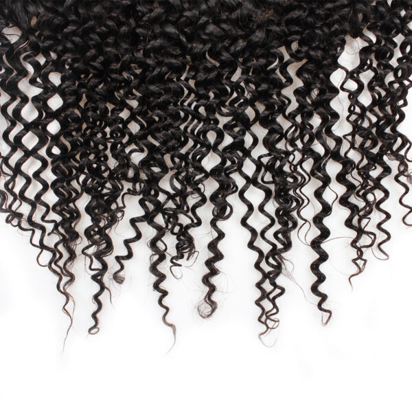 Curly Remy human hair 13x4 lace frontal