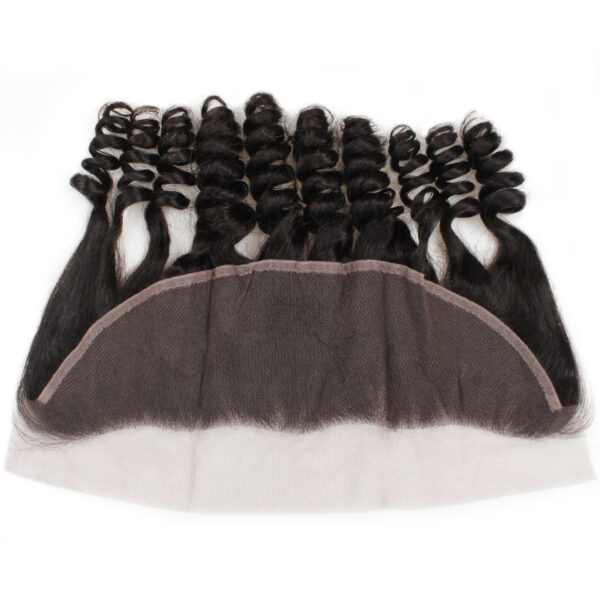 Loose wave remy human hair 13x4 lace frontal