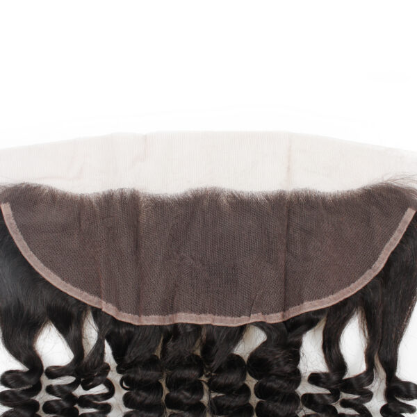 Loose wave remy human hair 13x4 lace frontal