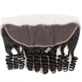 Loose wave frontal – virgin remy human hair