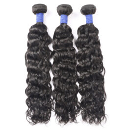 Water wave virgin human hair bundles – 3 pcs hair weaves