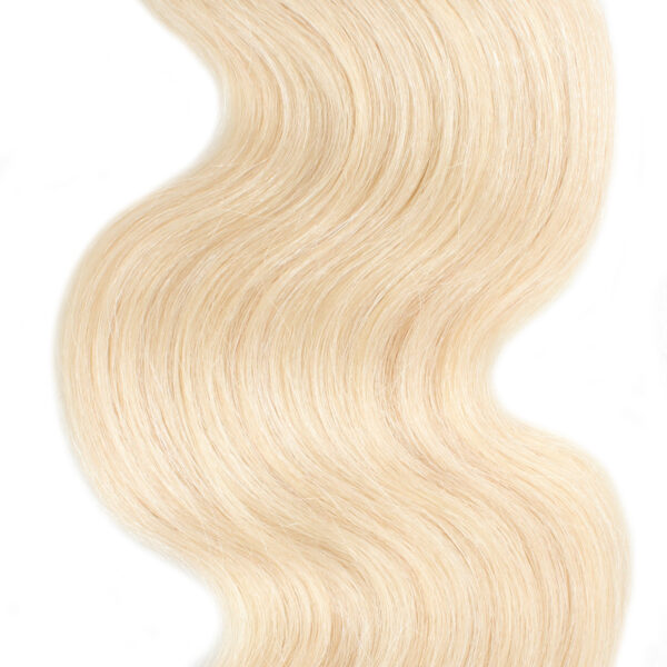 613# blonde remy human hair weave bundles-body wave & straight