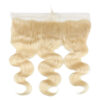 613# blonde lace frontal-straight & body wave frontal