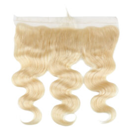 613 blonde frontal-straight & body wave – virgin remy hair
