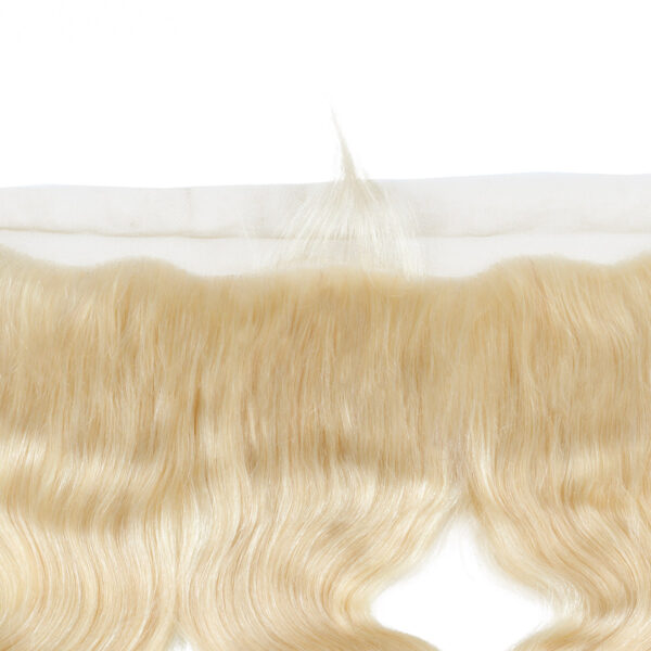 613# blonde lace frontal-straight & body wave frontal