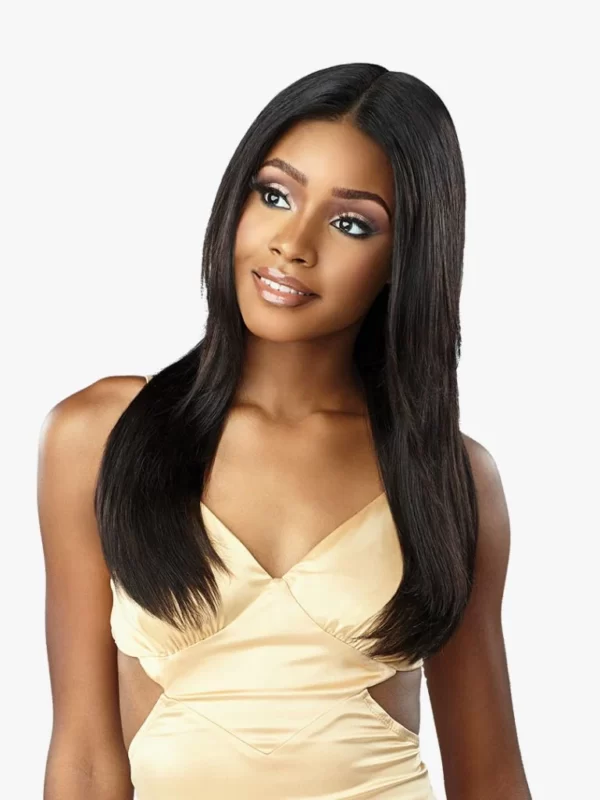 22 inch human hair HD lace front wig