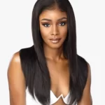 24 inch human hair HD lace front wig