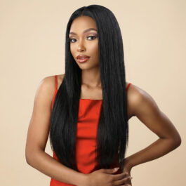 26 inch wig – 180% density virgin remy human hair glueless HD lace front & closure wigs