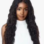 28 inch human hair HD lace front wig
