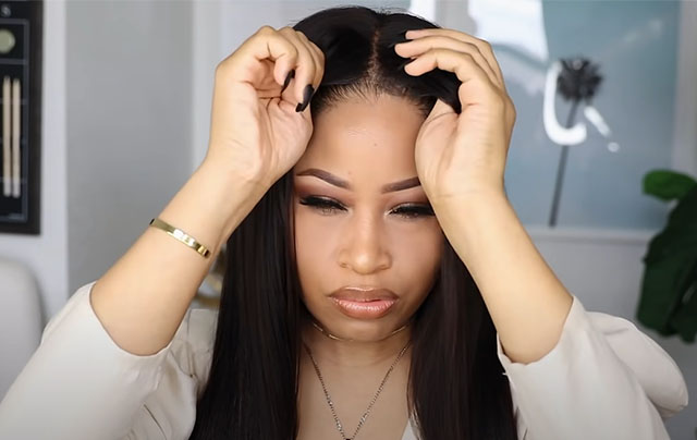 how to install a lace front wig