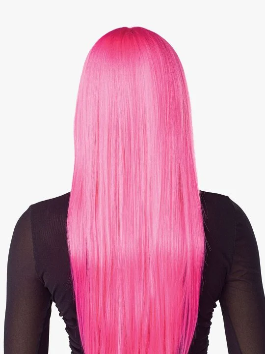 Pink lace front wig - glueless 150% density human hair 13x4 lace wigs
