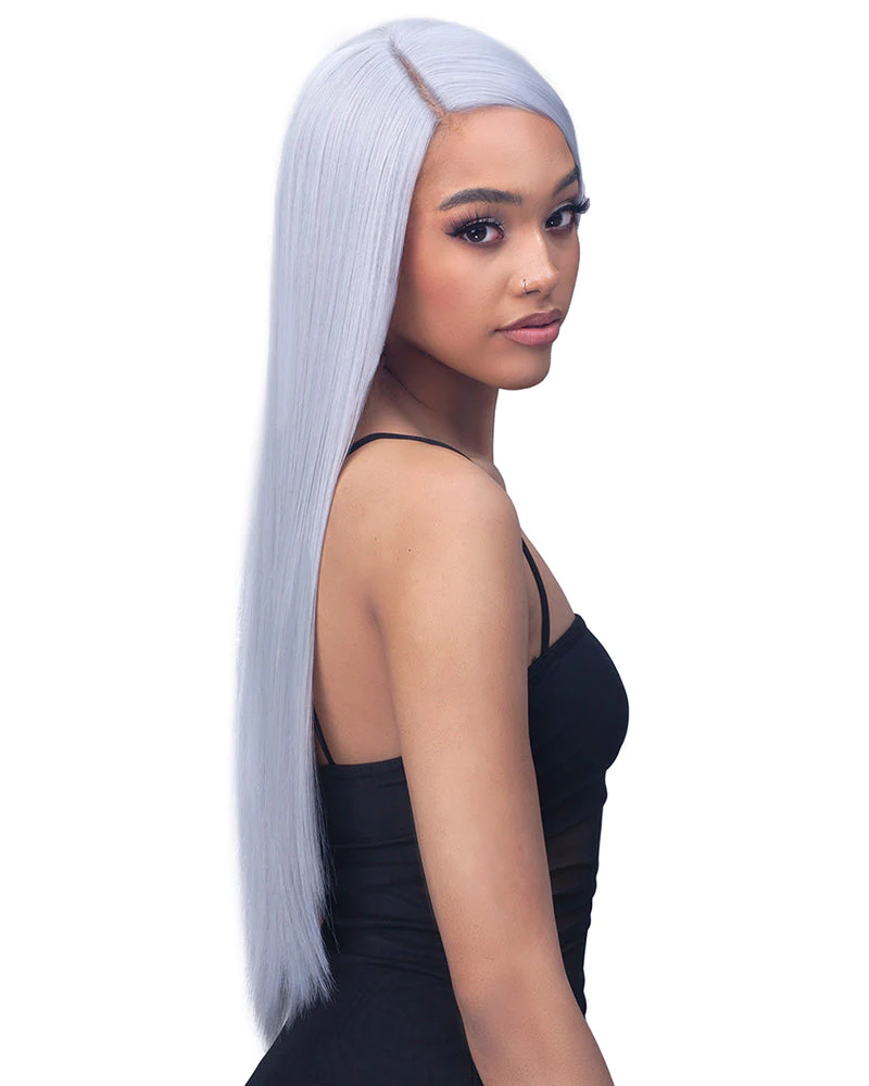 Silver lace front wig-glueless 150% density human hair 13x4 lace wigs