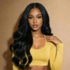 Body wave 360 lace wig - virgin remy human hair wig for black women for sale