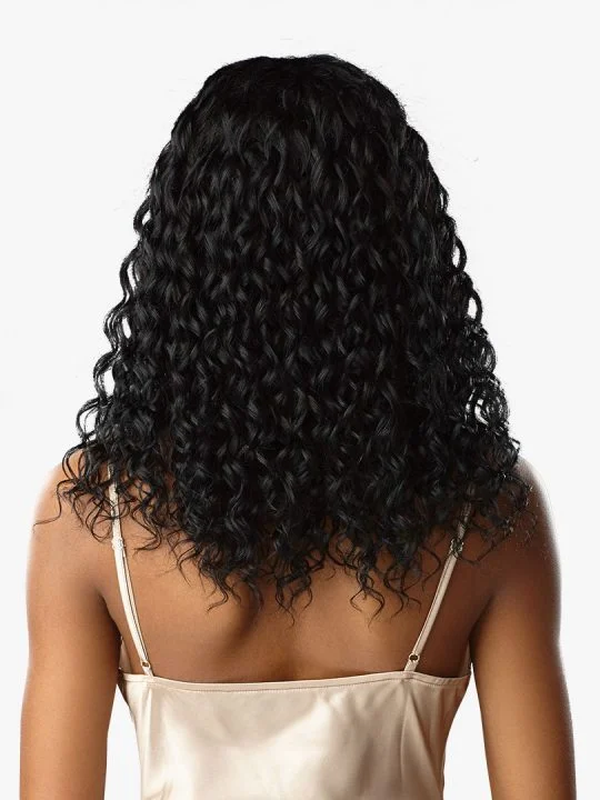 Deep wave full lace wig - 150% density human hair wig for black women for sale