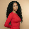 Deep wave full lace wig - virgin remy human hair wig for black women for sale