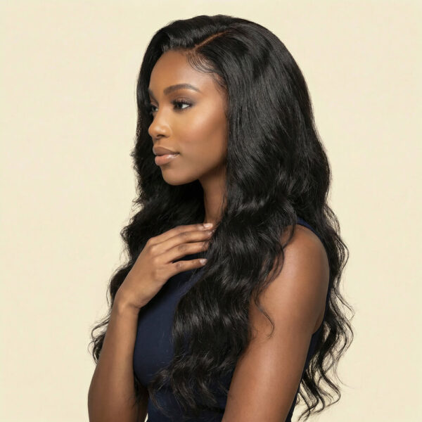 Glueless loose wave 13 x 4 HD lace front wig – human hair wear go lace wigs