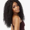 Kinky curly full lace wig - 150% density human hair wig for black women for sale