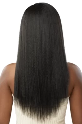 Yaki straight full lace wig – 150% density human hair wig for black women for sale