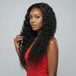 Loose deep 360 lace wig – virgin remy human hair wig for sale