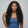 Loose deep wave glueless 5x5-4x4 HD lace closure wig - virgin remy human hair wear go lace wig