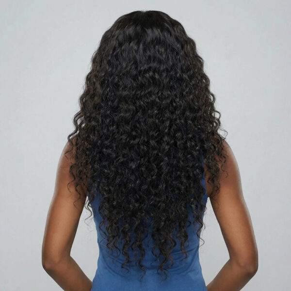 Loose deep wave glueless 5x5-4x4 HD lace closure wig - virgin remy human hair wear go lace wig