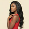 Loose wave full lace wig - virgin remy human hair wig for black women for sale