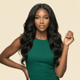 Loose wave glueless 5×5/4×4 HD lace closure wig – 180% density virgin remy human hair lace wig