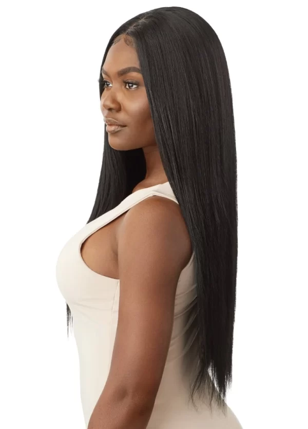 Yaki straight glueless 5x5-4x4 HD lace closure wig - 150% density human hair lace wig