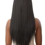 Yaki straight glueless 5x5-4x4 HD lace closure wig - 150% density human hair lace wig
