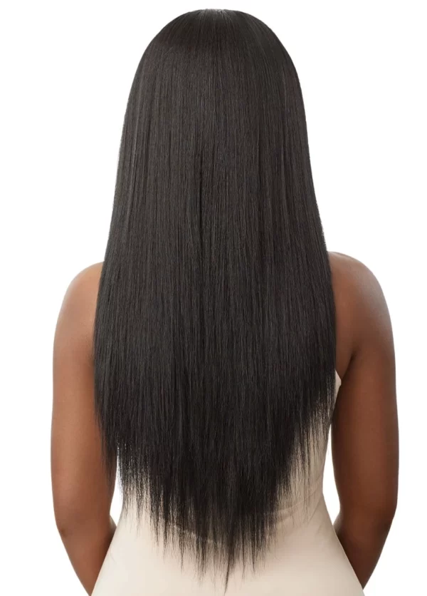 Yaki straight glueless 5x5-4x4 HD lace closure wig - 150% density human hair lace wig