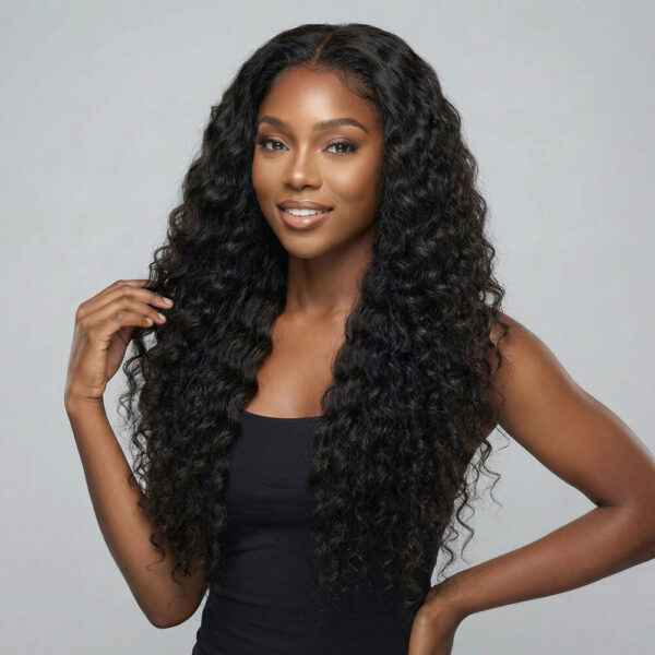 loose deep 13 x 4 HD lace front wig