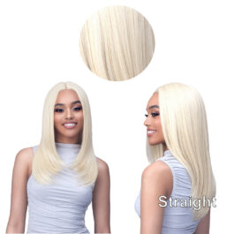 613 closure wig – 150% density Blonde virgin remy human hair 4×4 transparent lace closure wigs