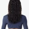 Throw on & go deep wave glueless headband wig - human hair wig