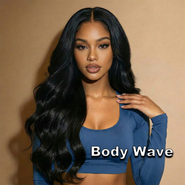 body wave human hair lace wigs