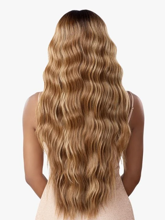 Highlight wig - 150% density human hair 13x4 & 4x4 honey blonde highlight glueless lace wig