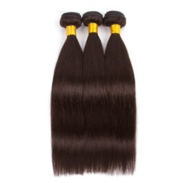 2# virgin human hair bundles – 3 pcs hair weaves