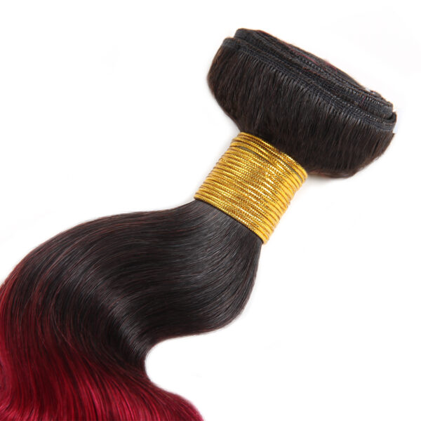 1B BUG# body wave hair weave bundles