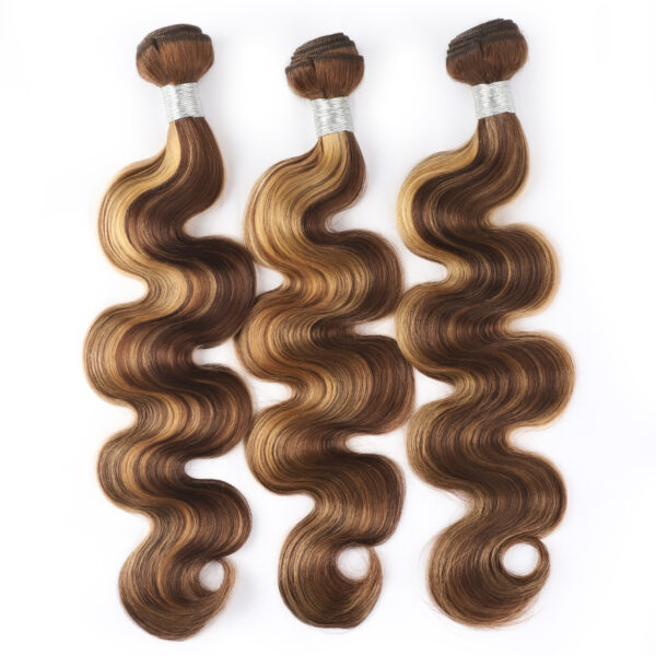 body wave highlight hair weave bundles