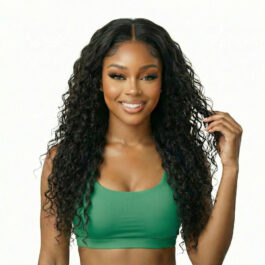 Water wave glueless 5×5/4×4 HD lace closure wig – 180% density human hair wear & go lace wig