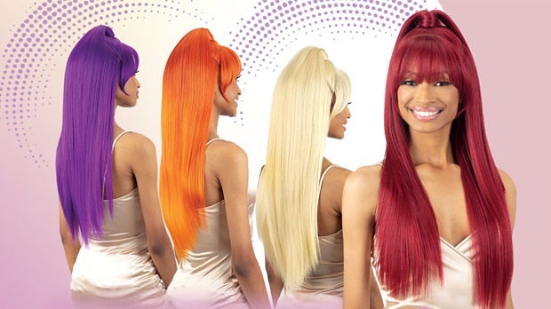 colored wigs human hair