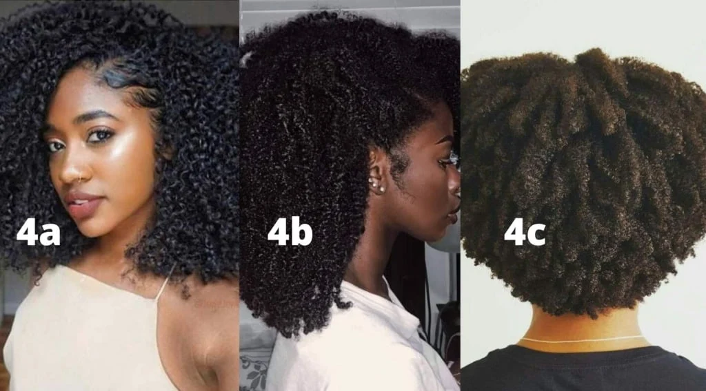 4A vs 4B vs 4C Hair