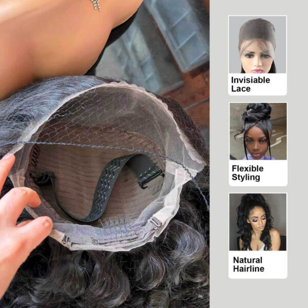 360 lace wig - 100% virgin remy human hair - factory direct affordable price