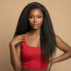 Kinky Straight 360 lace wig-virgin remy human hair wig for sale